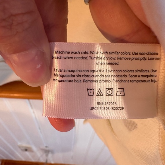 NWT Wildfox Cream Multicolor Heart top - Picture 5 of 10